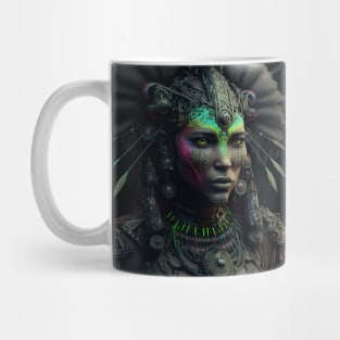 Native American Woman Android Mug